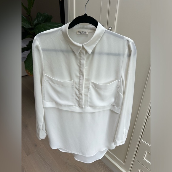 White Miss Selfridge Blouse size 6 - Picture 1 of 3